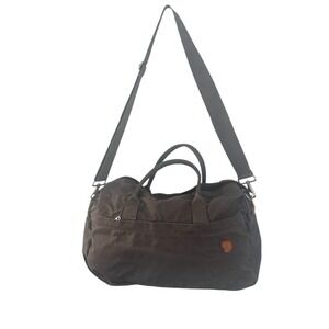 Fjallraven Rare Men's No. 5 Duffle Bag Gray Bag G-1000 Crossbody Strap